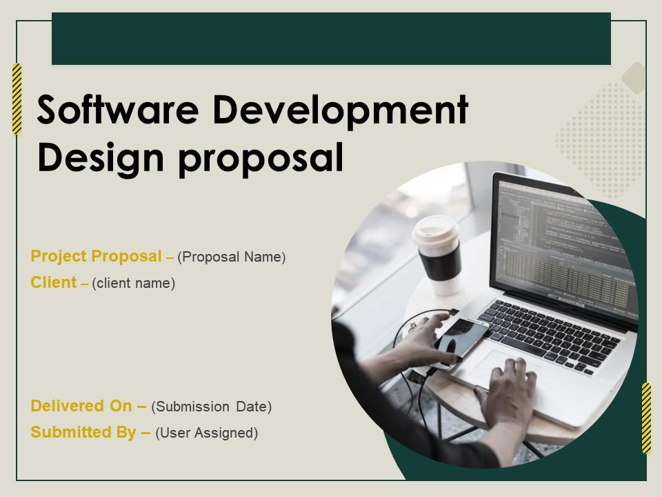 Software Development Design Proposal PPT Template