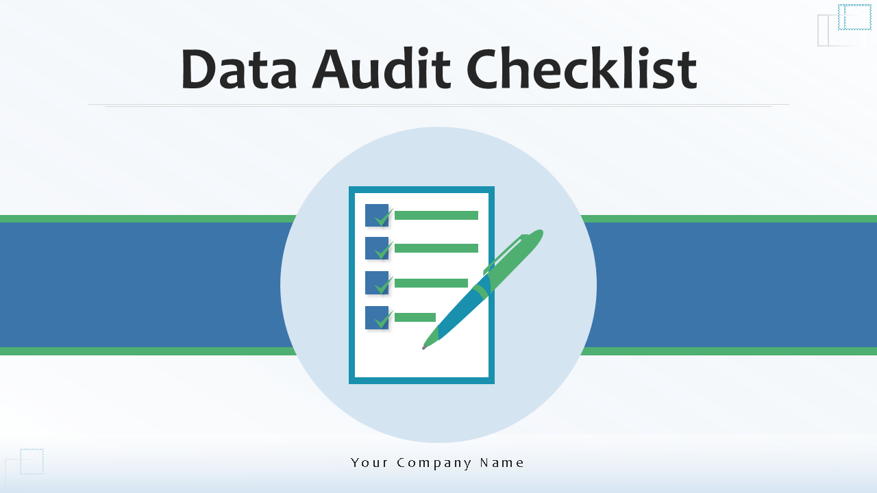 data audit checklist analytics organization maintenance management business wd 