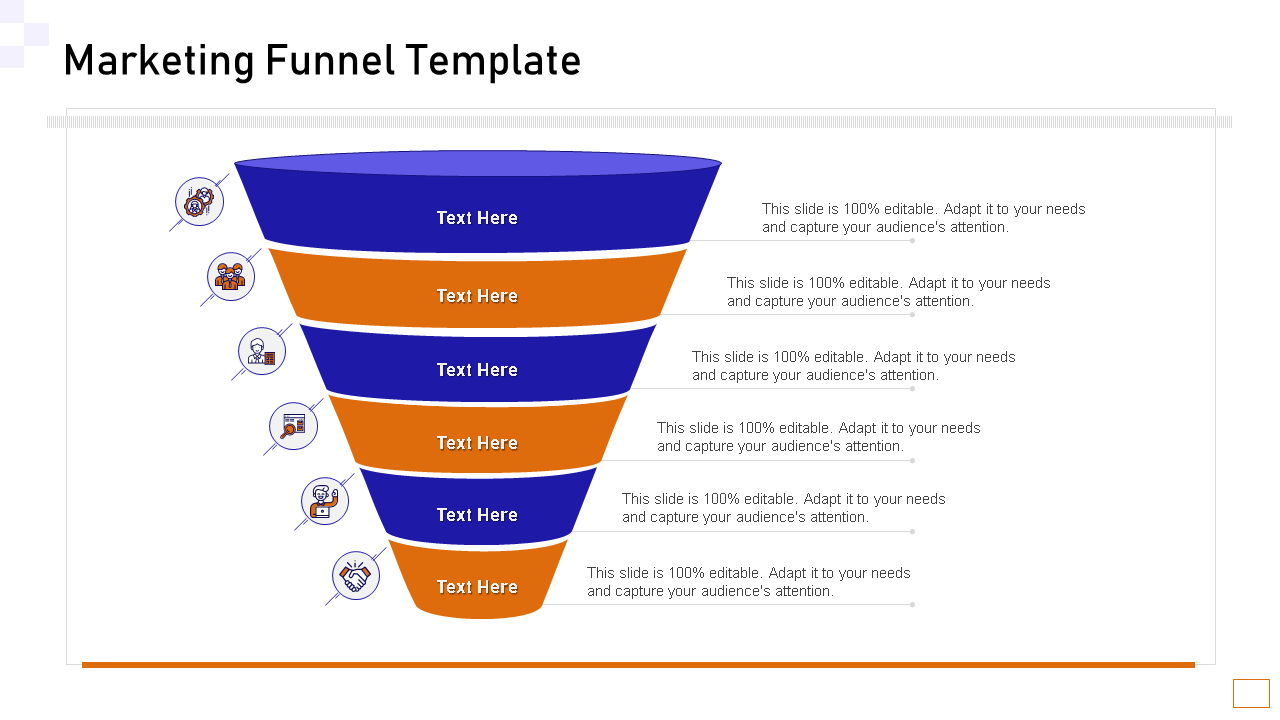 marketing funnel template guide to consumer behavior analytics wd 