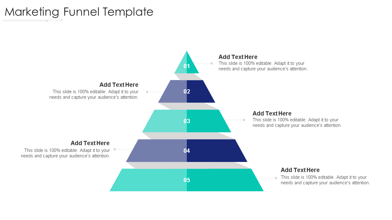 marketing funnel template internet marketing strategy and implementation ppt brochure wd 