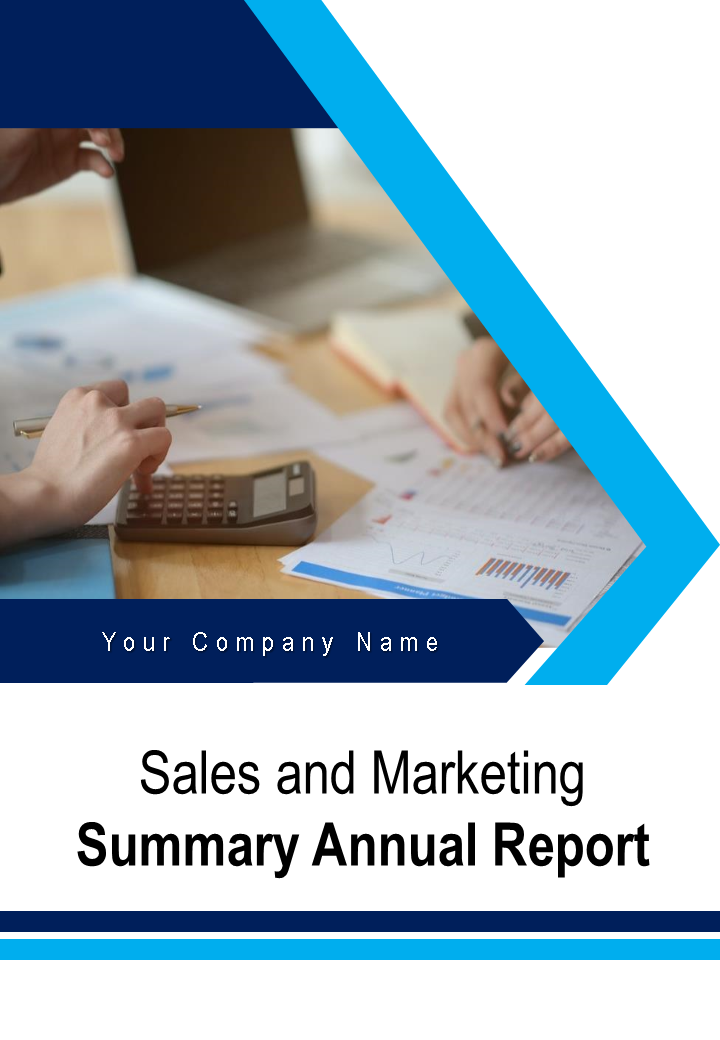 sales and marketing summary annual report pdf doc ppt document report template wd 