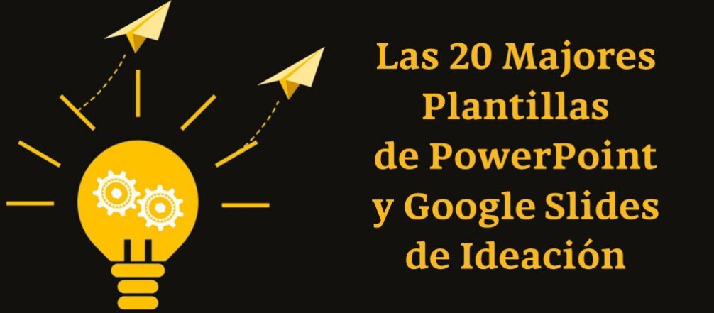 Las 20 mejores plantillas de PowerPoint y diapositivas de Google para energizar tus sesiones de lluvia de ideas