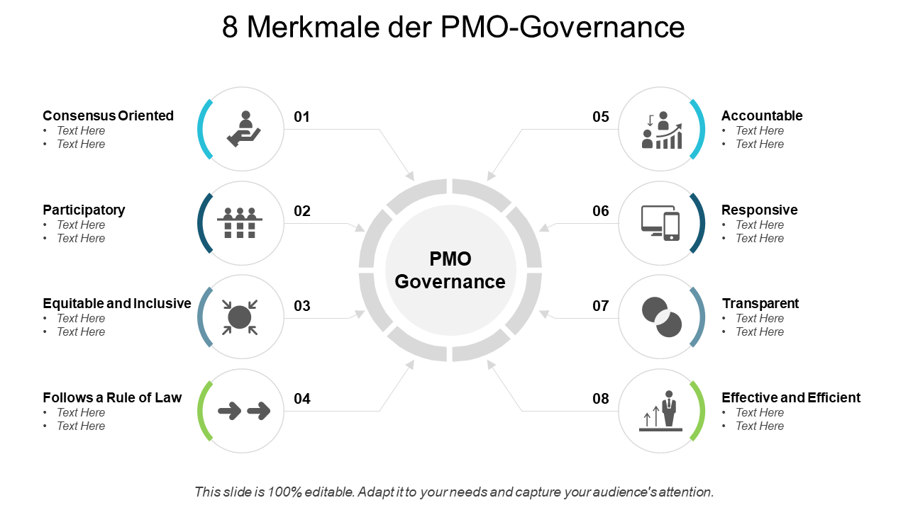 8 Merkmale der PMO-Governance 