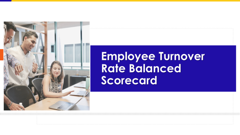 Employee Turnover Rate Balanced Scorecard PPT Template