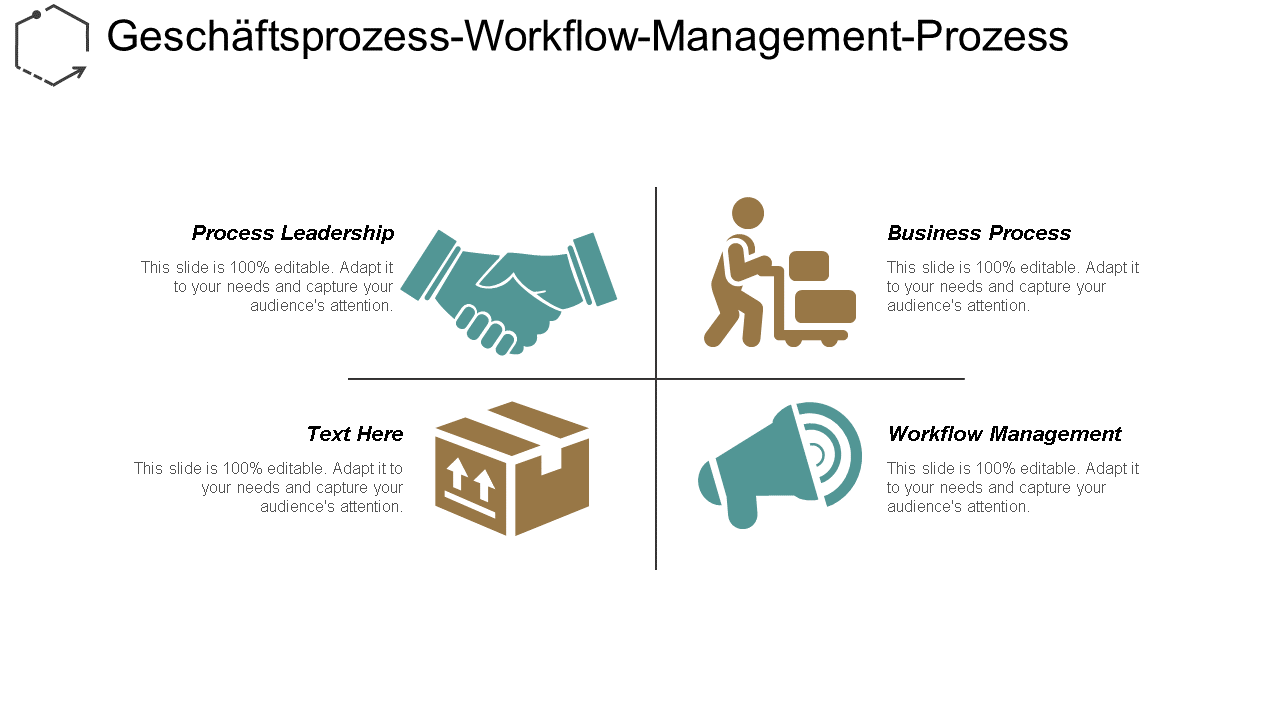 Geschäftsprozess-Workflow-Management Prozessführung Strategischer Geschäftsprozess cpb wd 