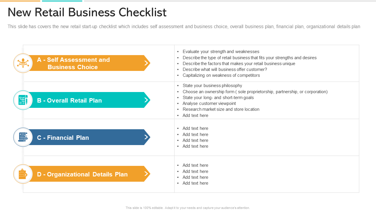 New Retail Business Checklist