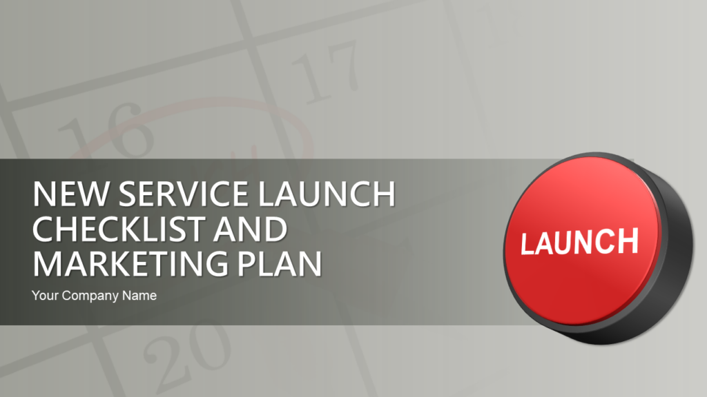 New Service Launch Marketing Plan