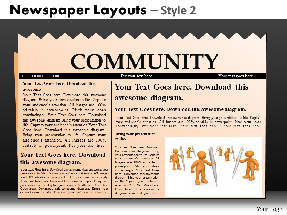Newspaper Layouts – Style