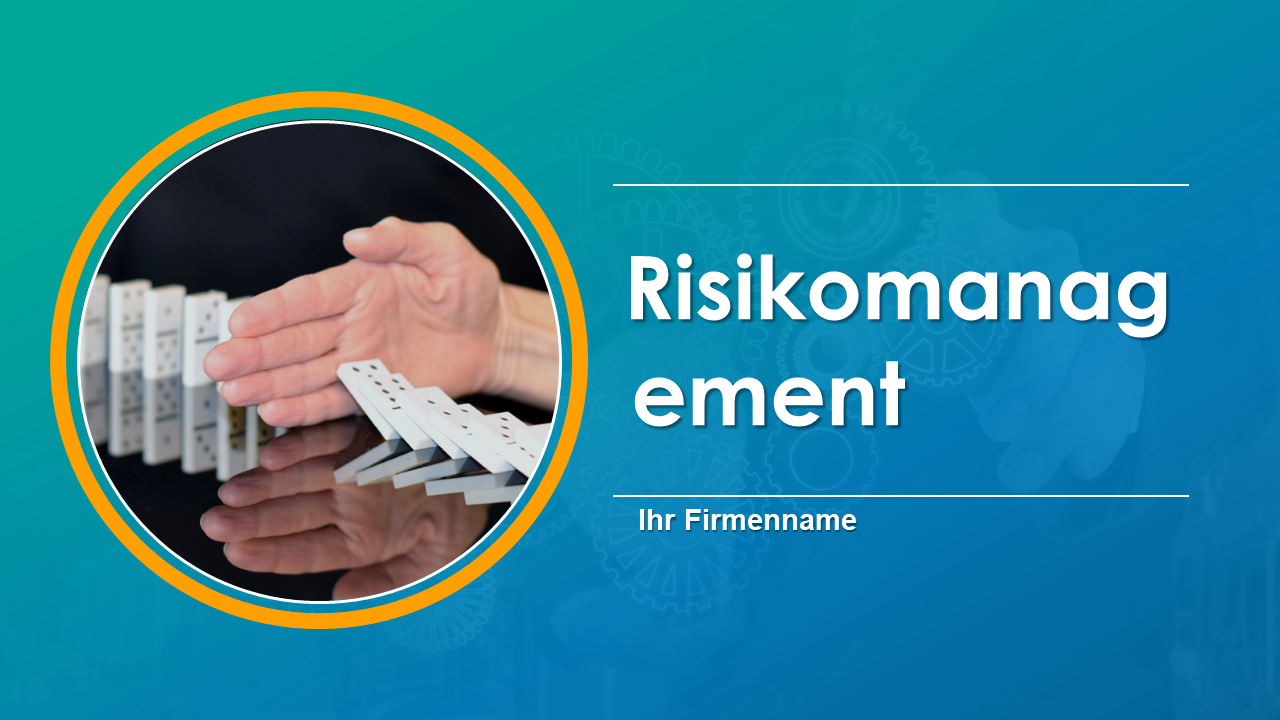 PowerPoint-Präsentationsfolien für Enterprise Risk Management