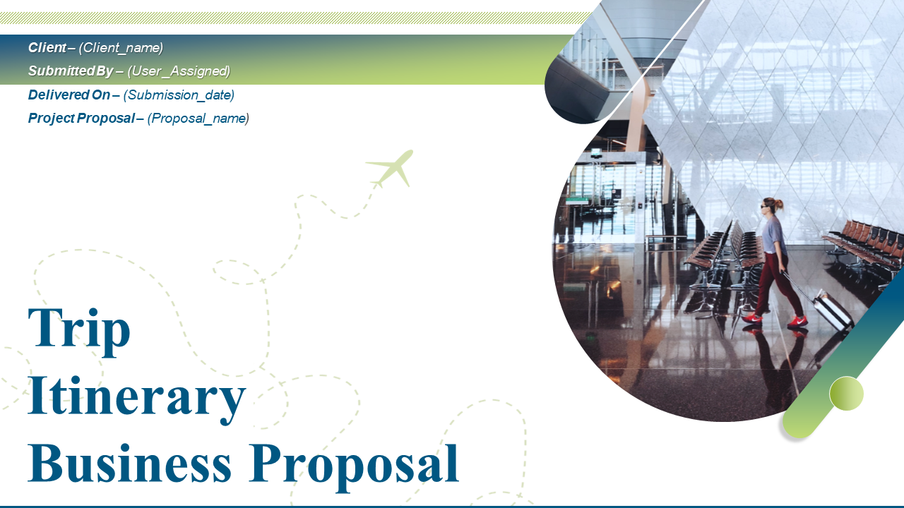 Trip Itinerary Business Proposal
