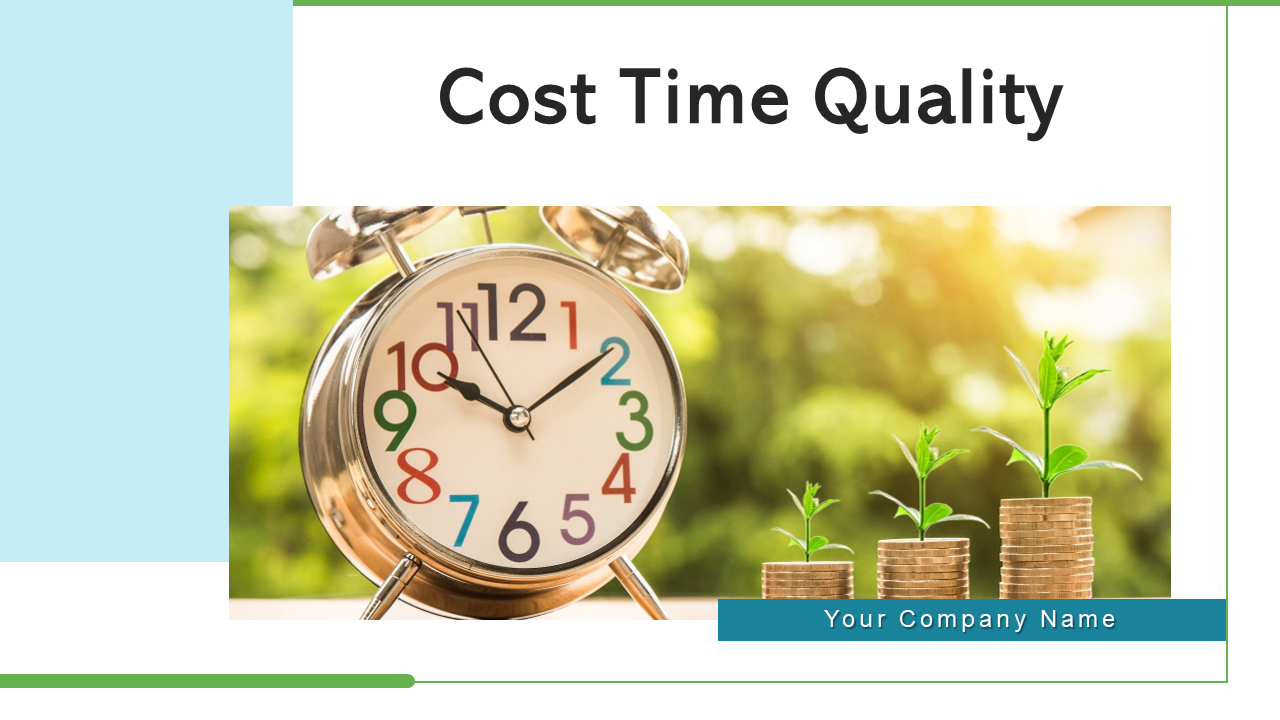 Cost Time Quality Customer Satisfaction Budget Variance Project Cost
