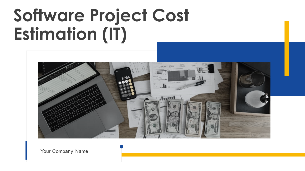 Cost Estimate Template for Software Development Project