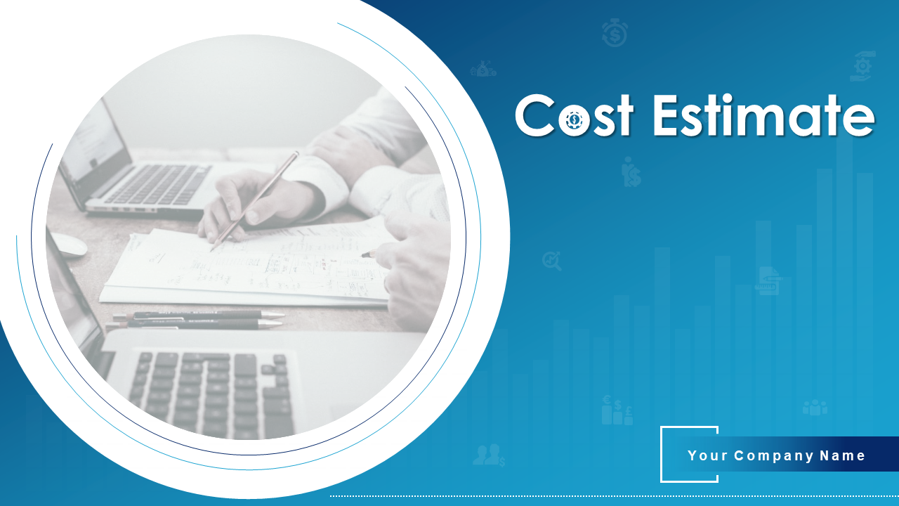 Cost estimate PowerPoint Presentation Deck