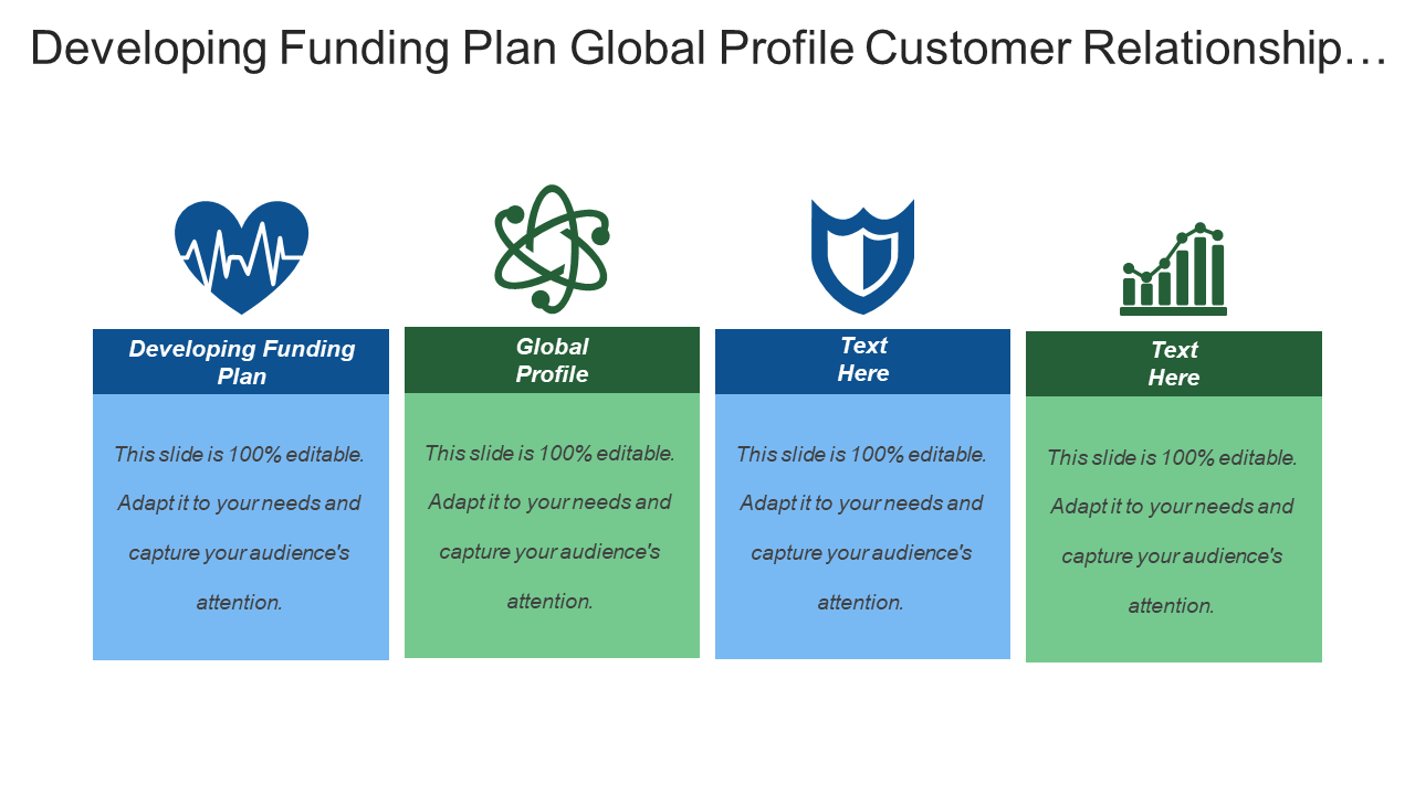 Developing Funding Plan Global Profile Customer Relationship…