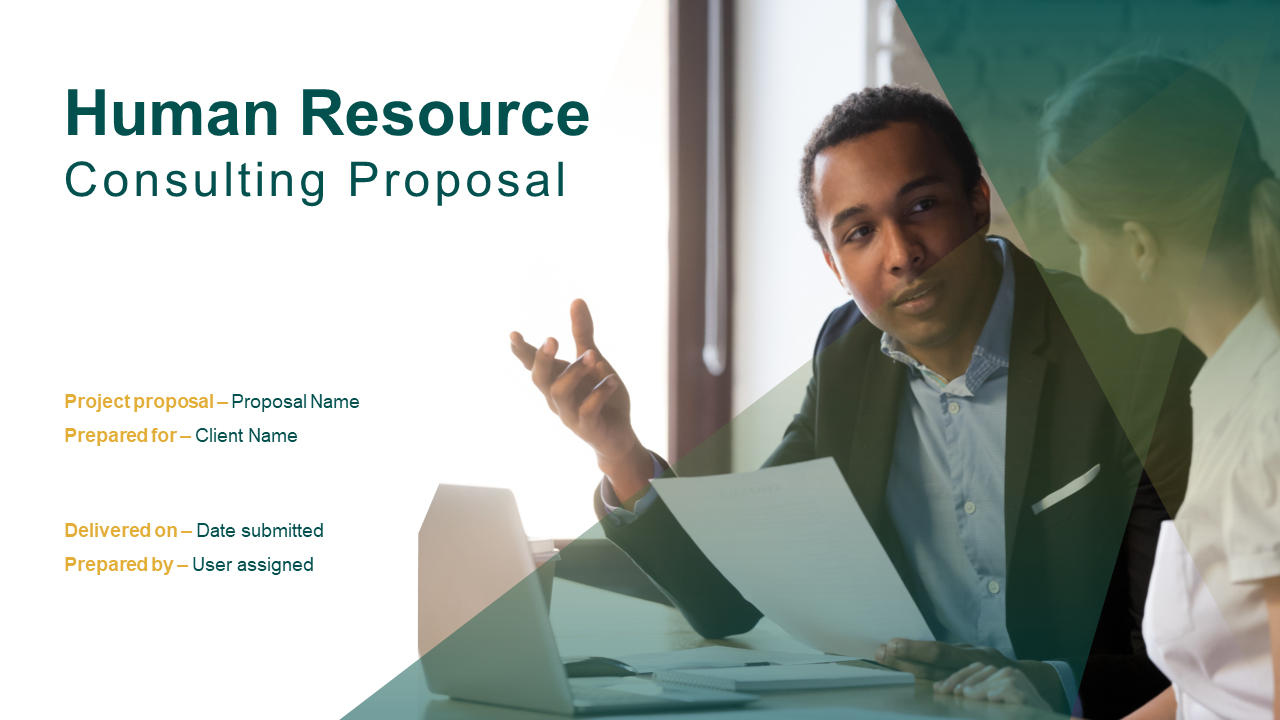 Human Resource Consulting Proposal Presentation Templates