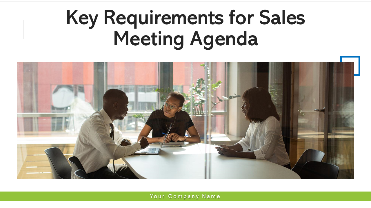 Key Requirements for Sales Meeting Agenda