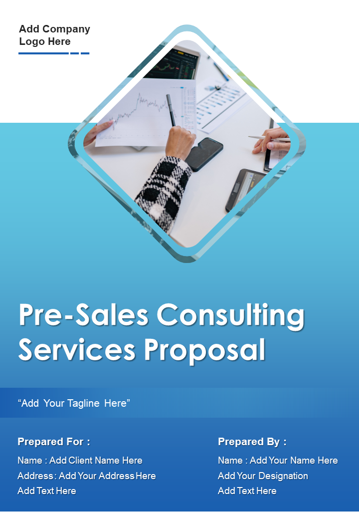 Pre-Sales Consulting Services Proposal Presentation Templates