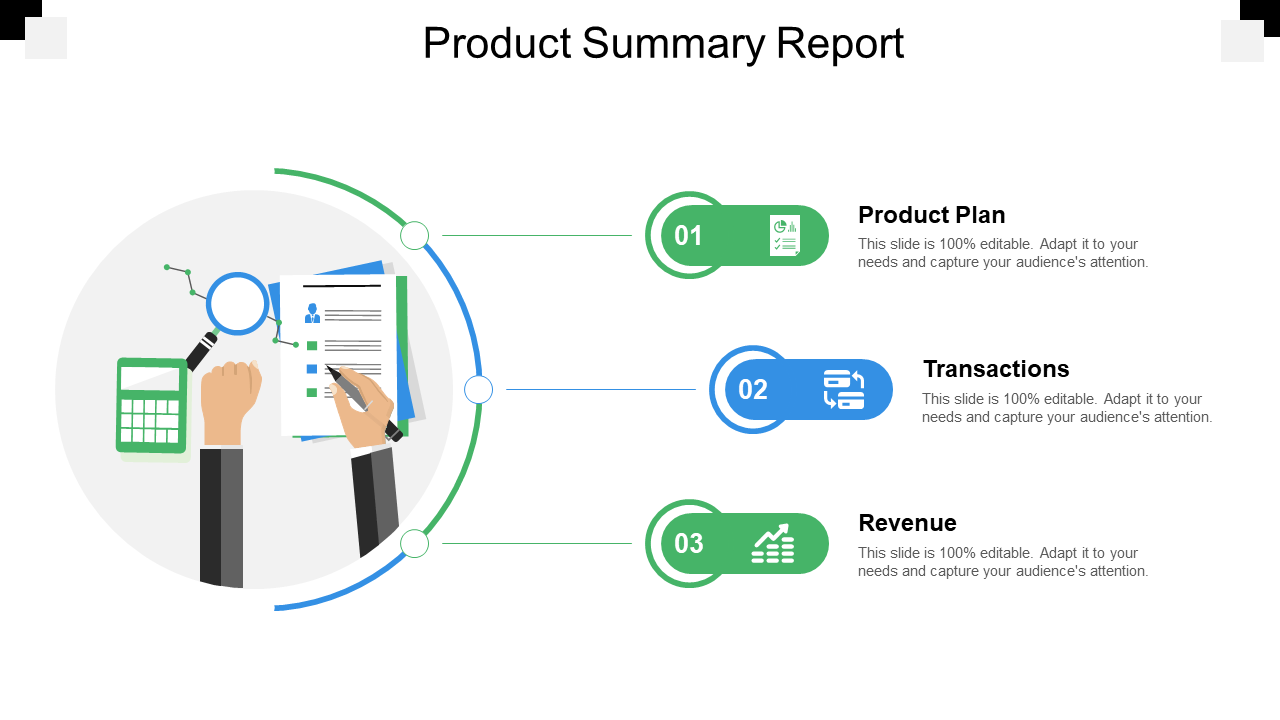 Product Summary Report