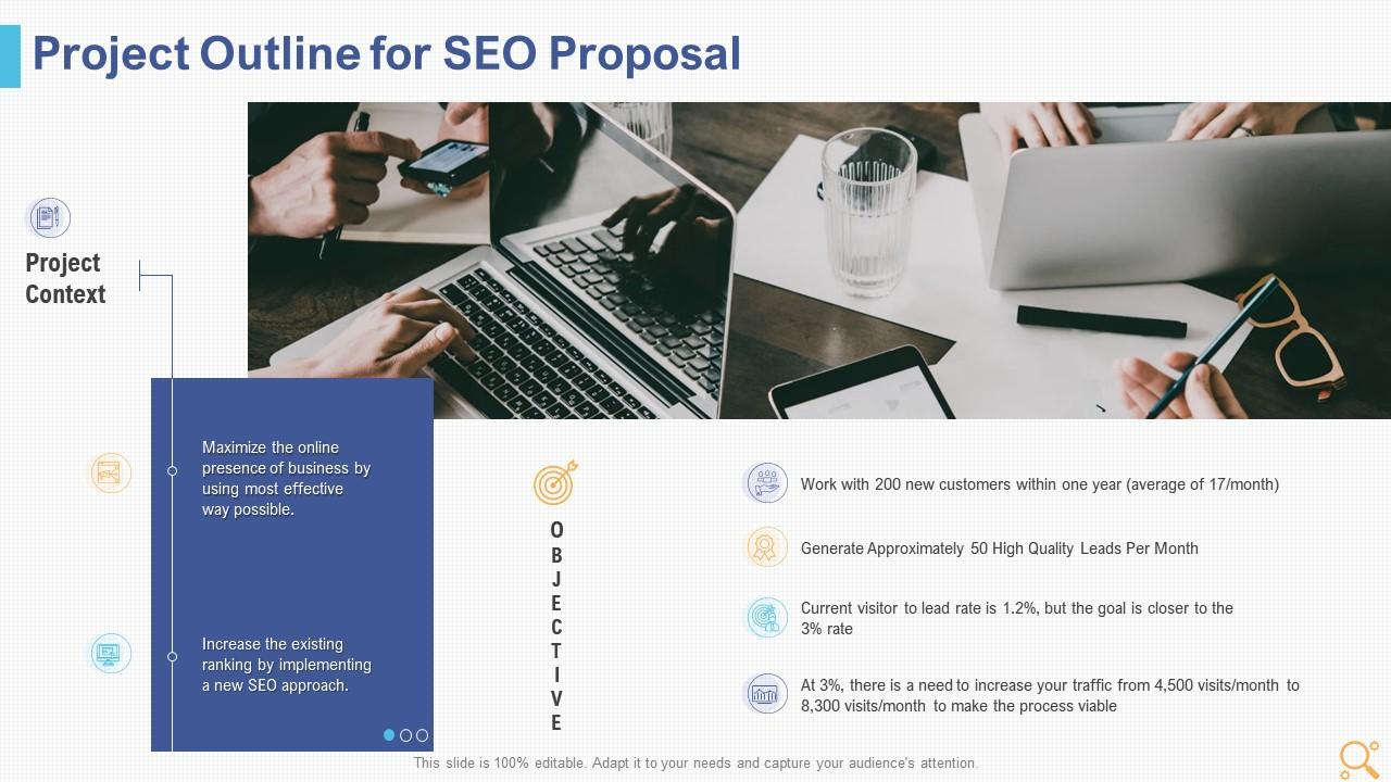 Project Outline for SEO proposal Template