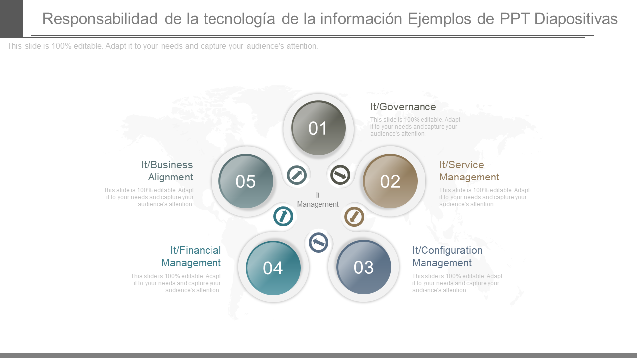 Responsabilidad de la tecnología de la información Ejemplos de PPT Diapositivas 