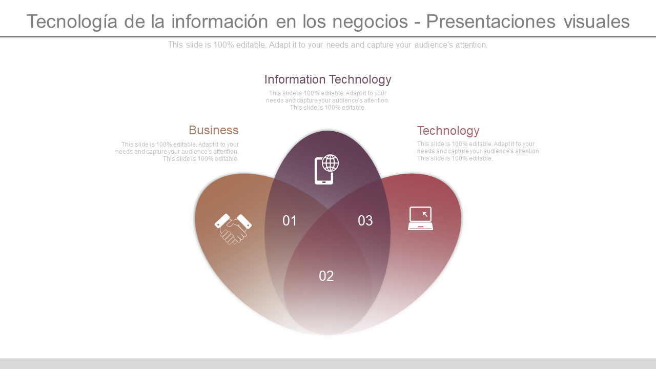 Tecnología de la información en los negocios - Presentaciones visuales 