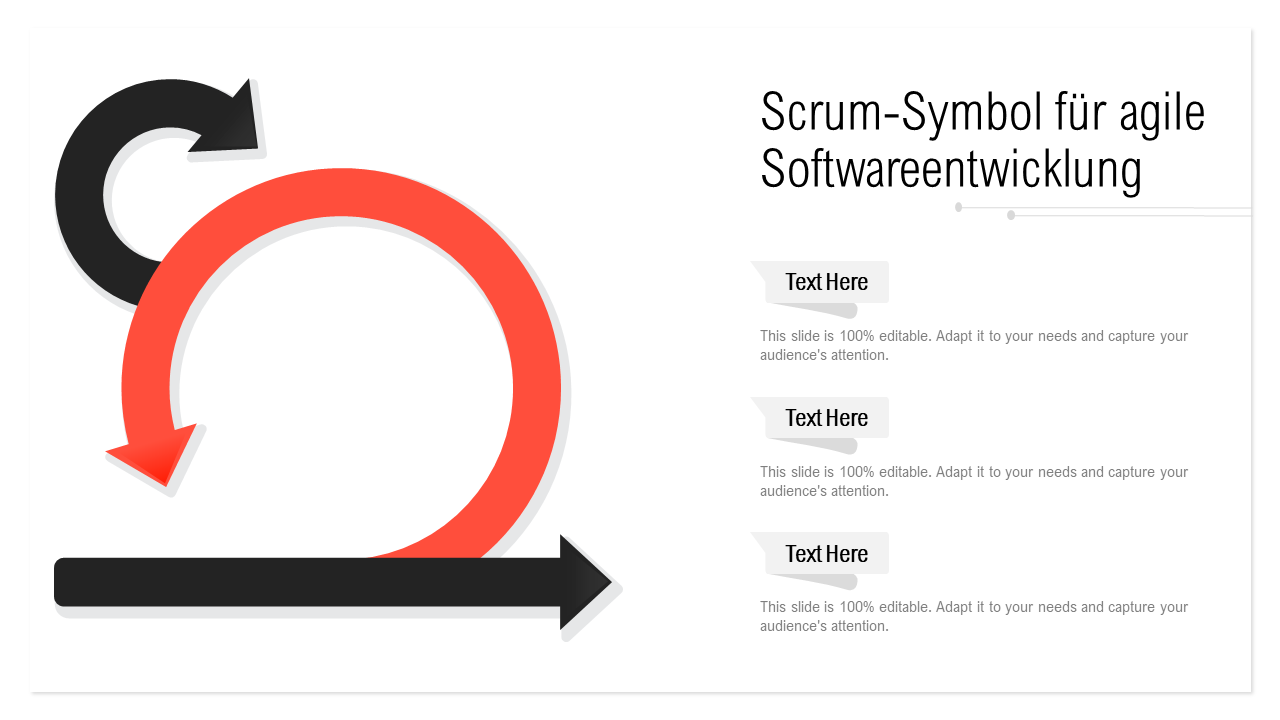 Scrum-Symbol für agile Softwareentwicklung wd