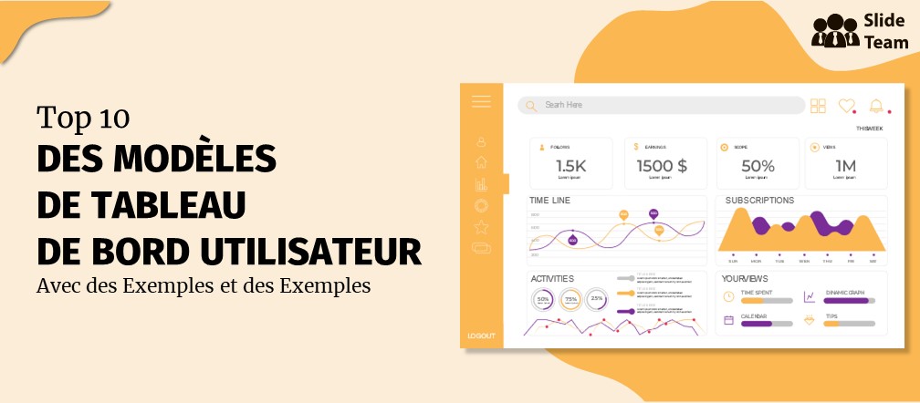 Top 10 des modèles de tableau de bord utilisateur avec des exemples et des exemples