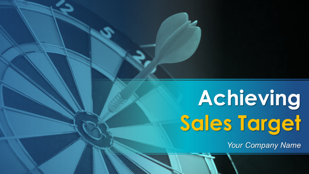 Achieving Sales Target PPT Presentation