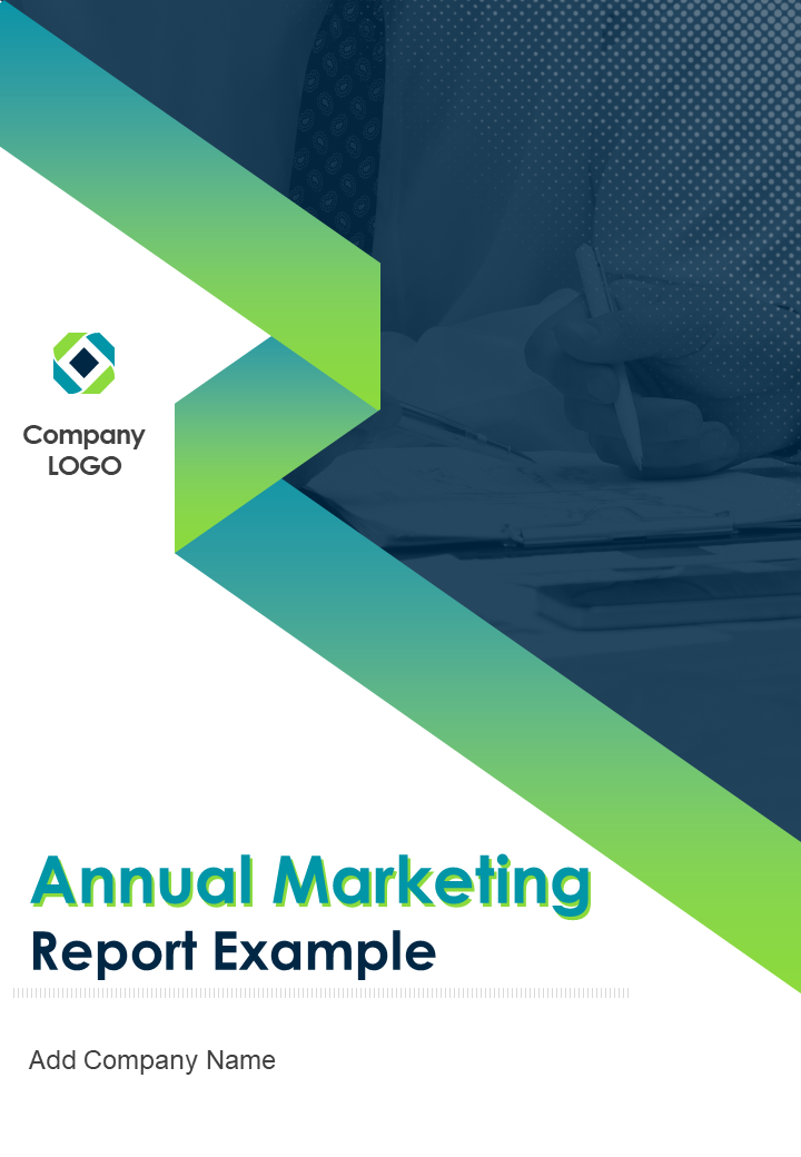 Annual Marketing Report PPT Presentation Template
