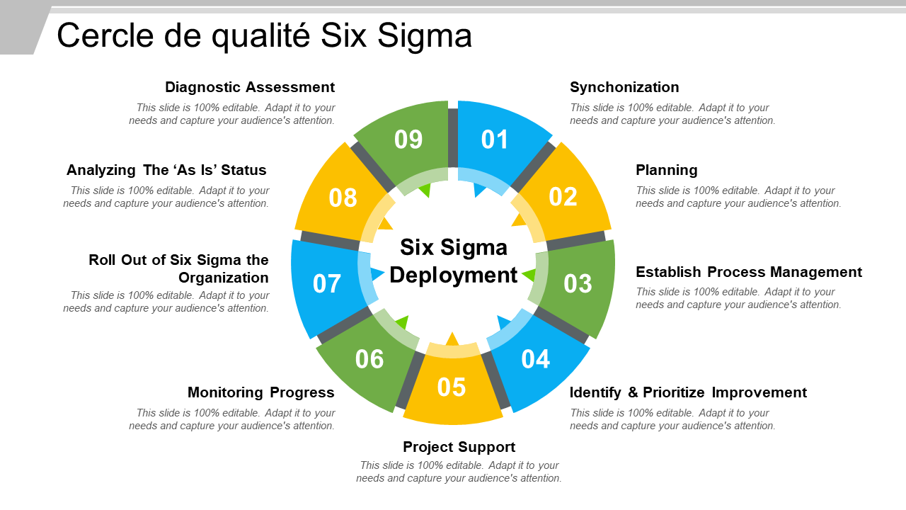 Cercle de qualité Six Sigma 