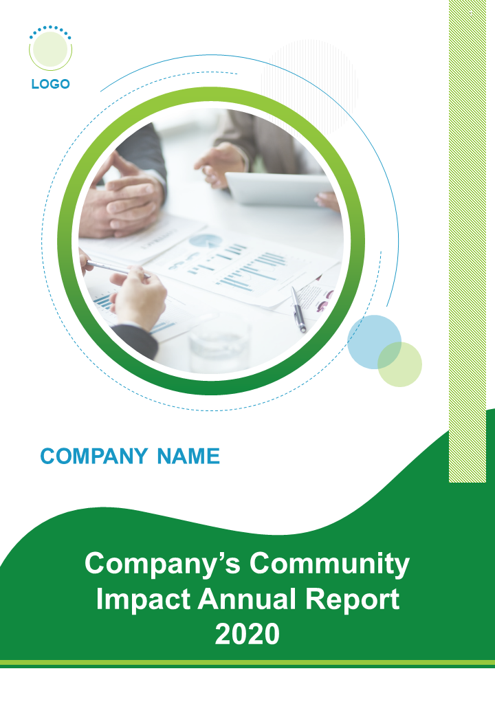 Community Impact Annual Report Examples Pdf Doc Ppt Document Report Template