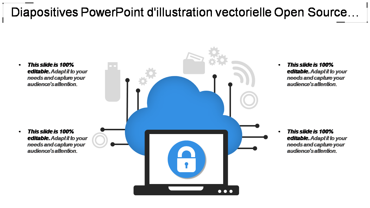 Diapositives PowerPoint d'illustration vectorielle Open Source…