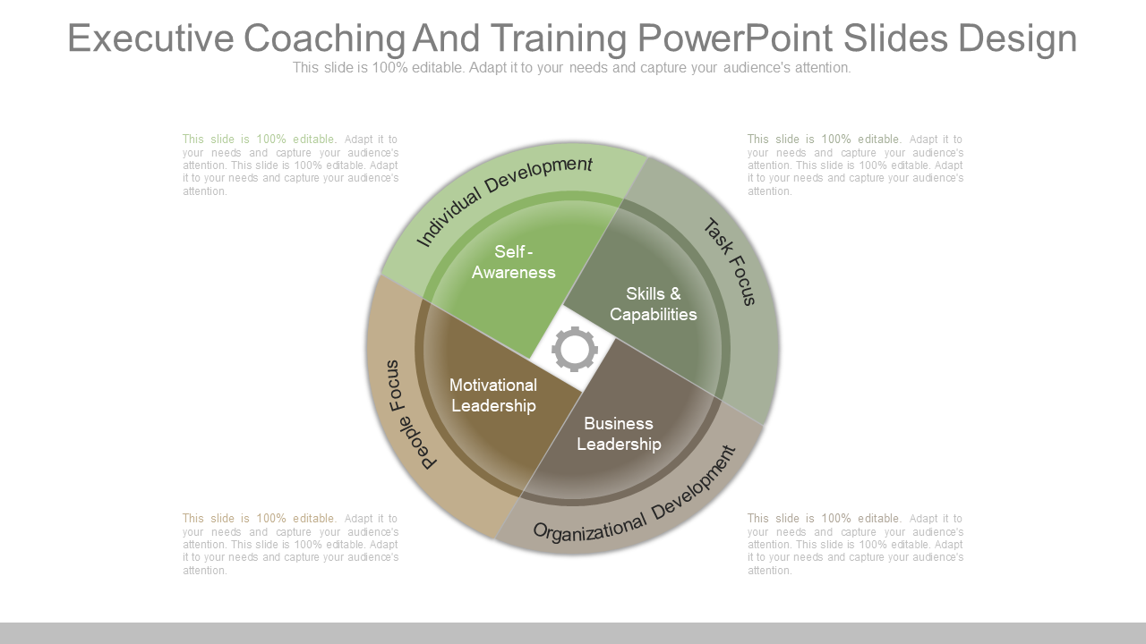Executive Coaching And Training PowerPoint Slides Design