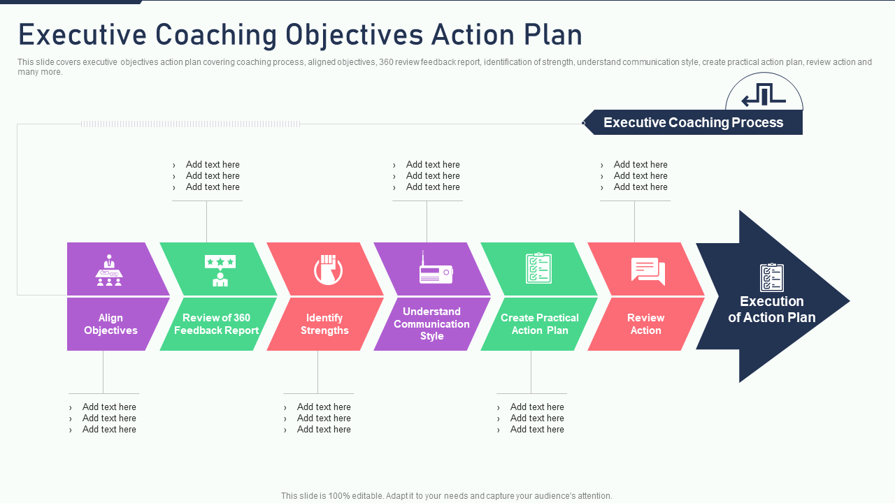 Executive Coaching Objectives Action Plan