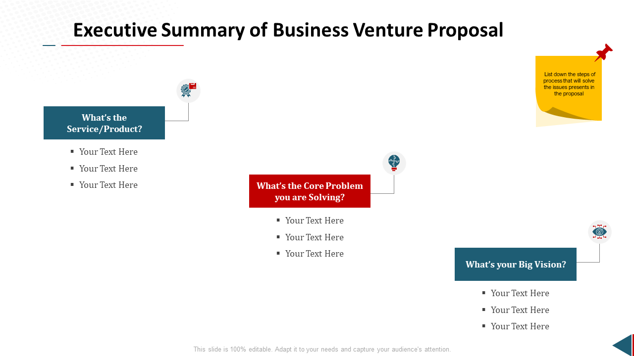 Executive Summary of Business Venture Proposal