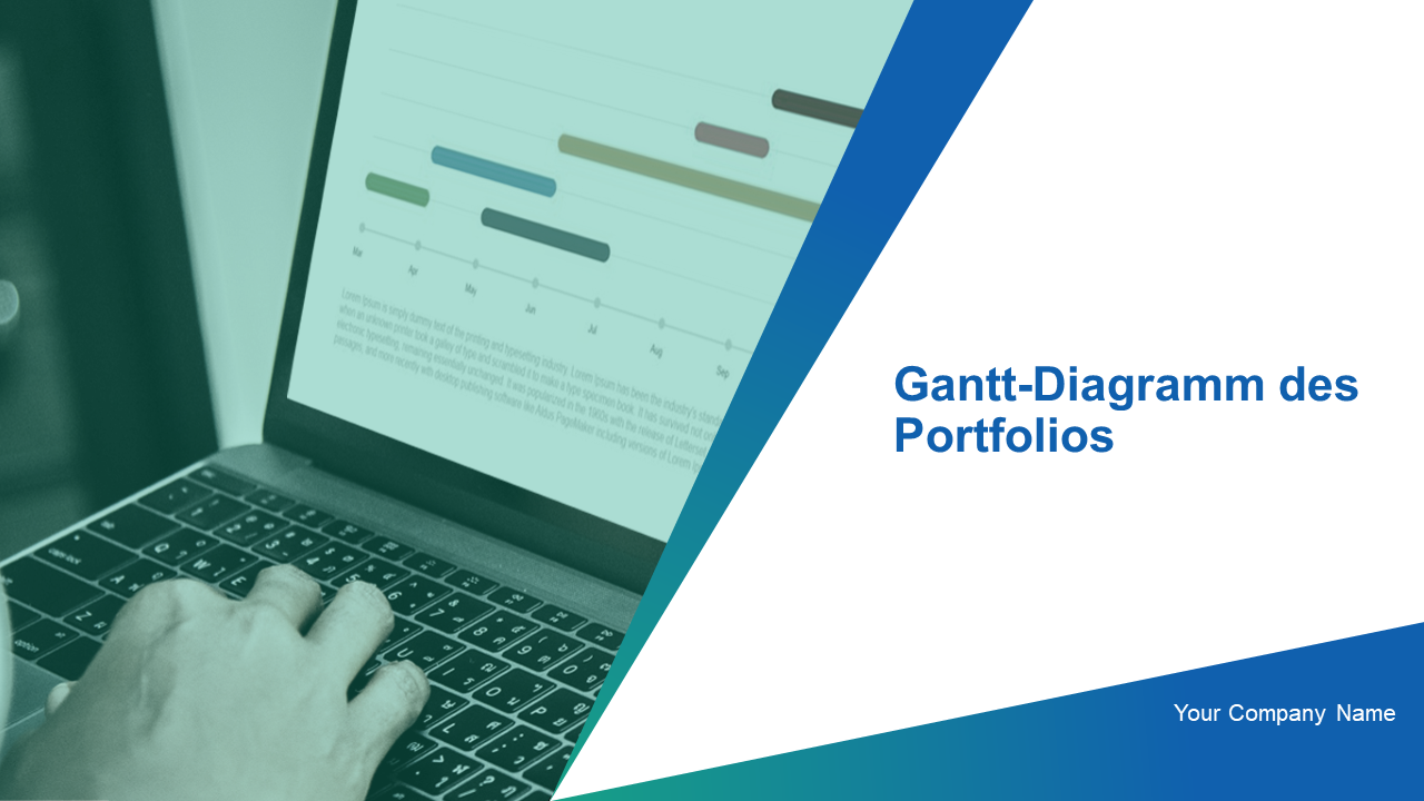 Gantt-Diagramm des Portfolios Gantt-Diagramm des Portfolios