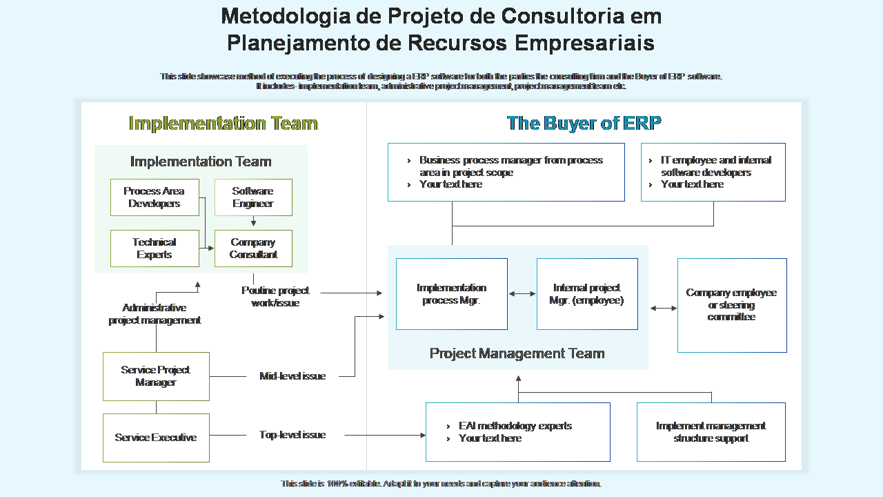 Metodologia de Projeto de Consultoria em Planejamento de Recursos Empresariais