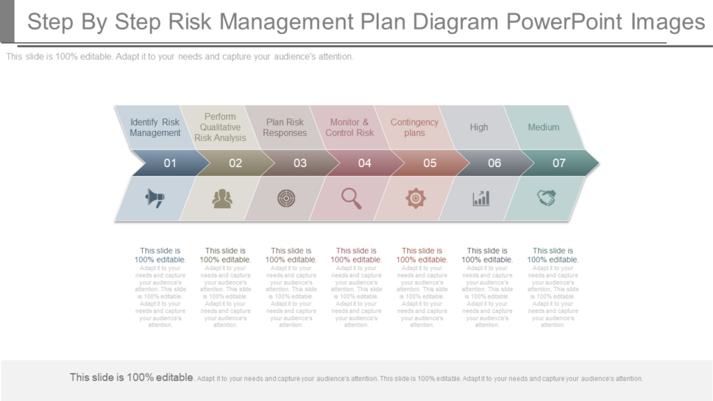 Risk Management Steps Template