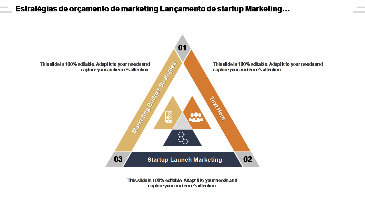 Estratégias de orçamento de marketing Lançamento de startup Marketing… 