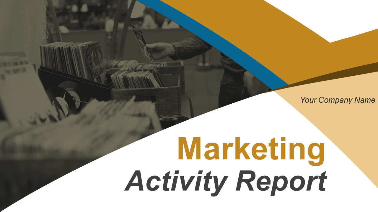 Marketing Report PPT Presentation Deck