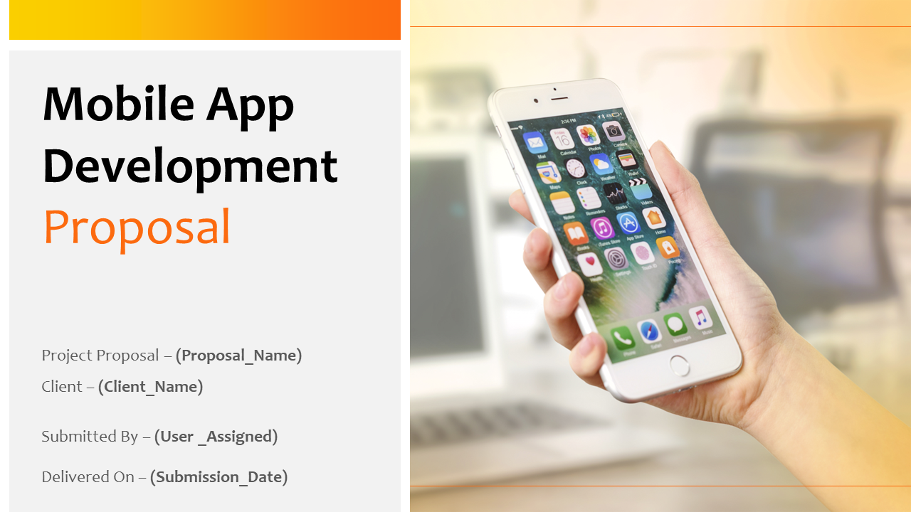 Mobile App Development Proposal