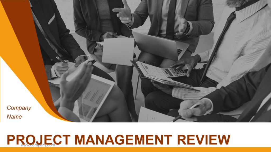 Project Management Review PPT Slide