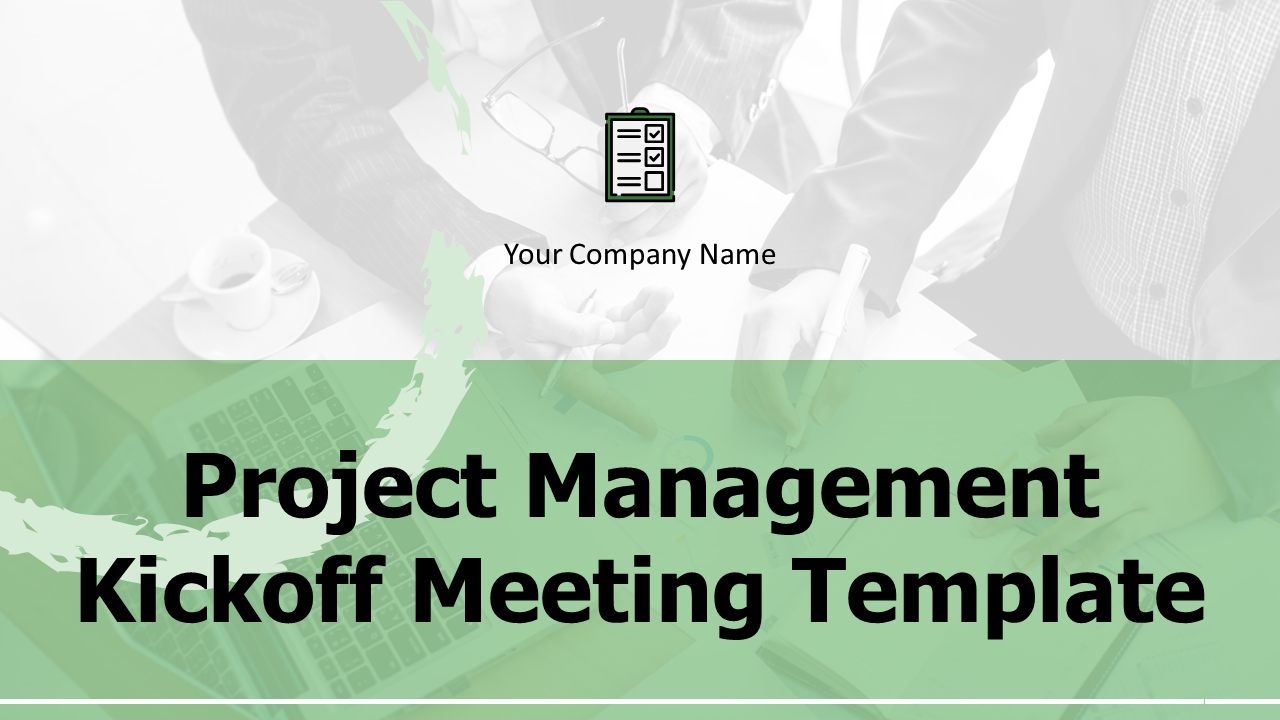 Project Management Kickoff Meeting Presentation Deck