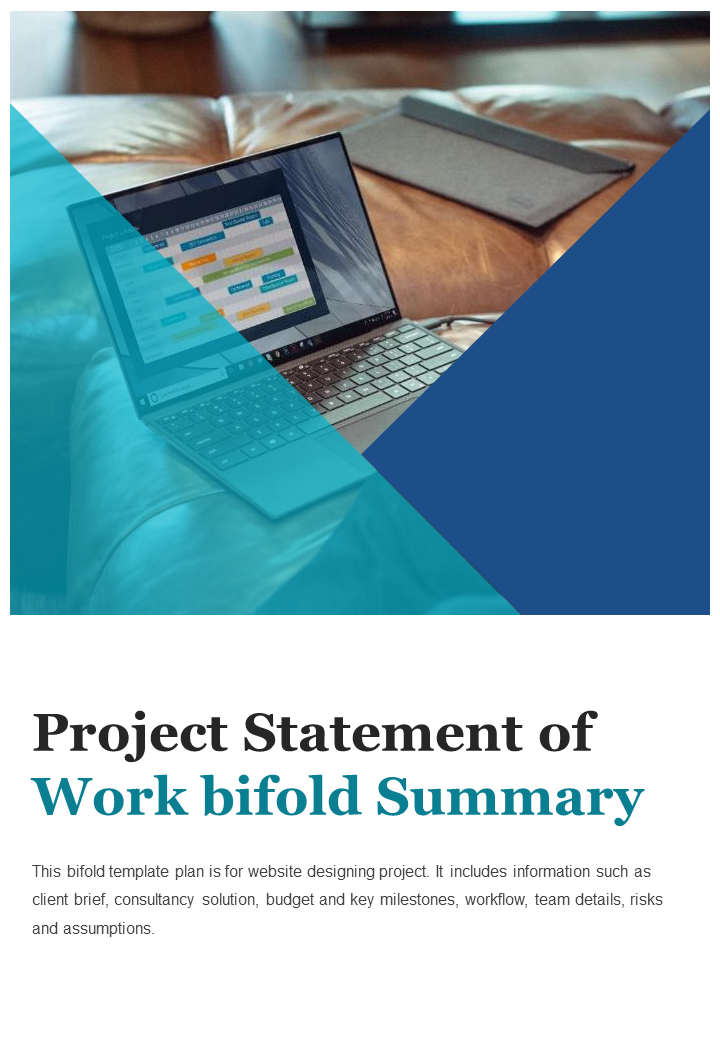 Project Statement of Work bifold Summary