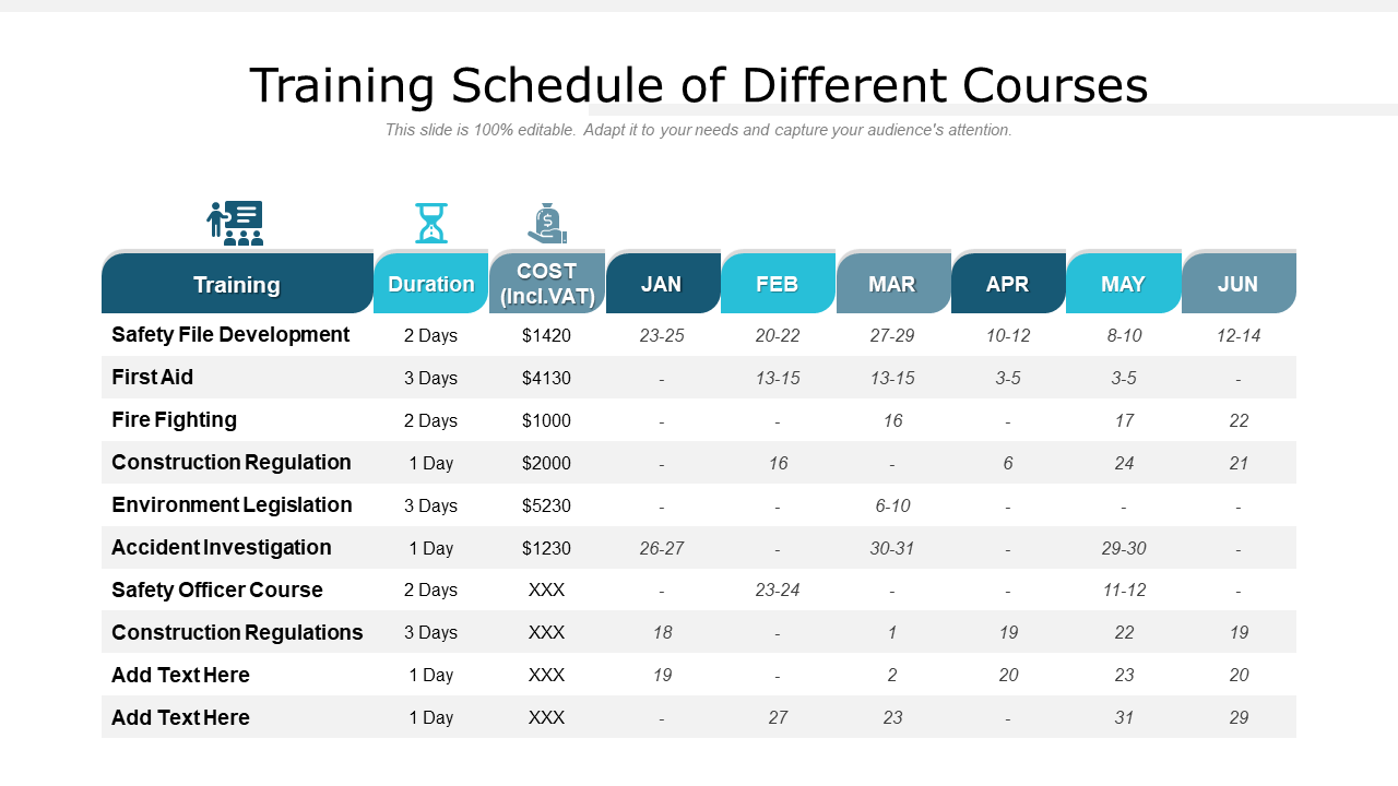 top-10-training-schedule-templates-with-examples-and-samples
