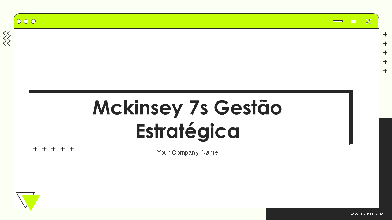 Mckinsey 7s Gestão Estratégica 