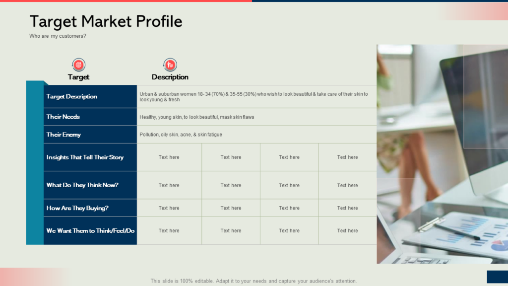 Target Market Profile PPT Template