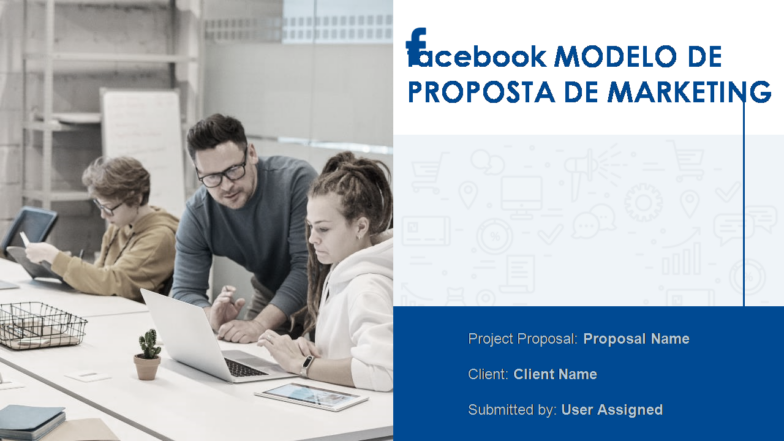 facebook MODELO DE PROPOSTA DE MARKETING 