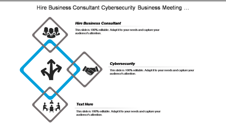 Hire Business Consultant Cybersecurity Business Meeting … 