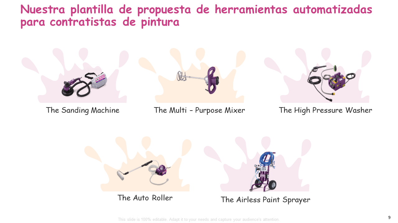 Nuestra plantilla de propuesta de herramientas automatizadas para contratistas de pintura Nuestra plantilla de propuesta de herramientas automatizadas para contratistas de pintura